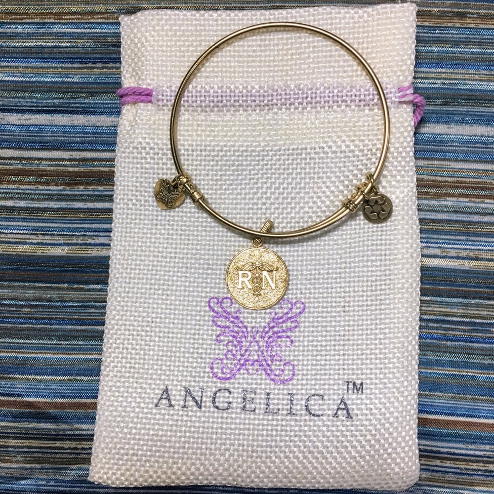 Registered Nurse Charm Bracelet by Angelica - Picture 2 of 8